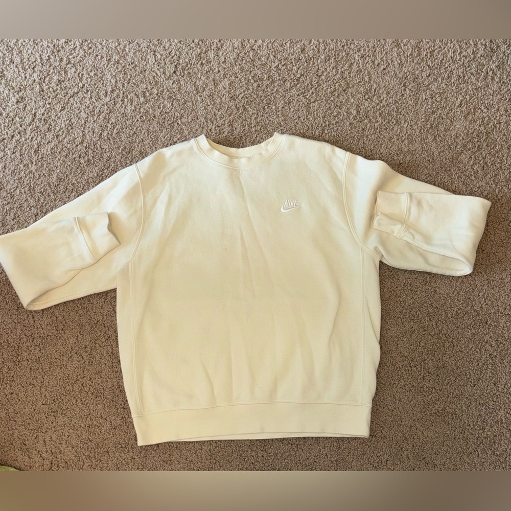 Nike Yellow Crewneck